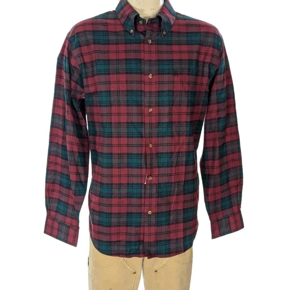 Brooks Brothers Men's Plaid Flannel Button Down Shirt Cotton Sz XXL NWT $99